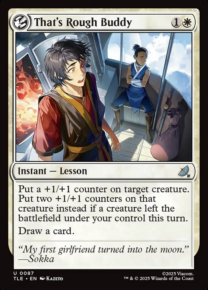 That's Rough Buddy #87 - Avatar: The Last Airbender Eternal (TLE)