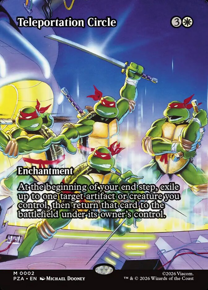 Teleportation Circle #2 - Teenage Mutant Ninja Turtles Source Material (PZA)