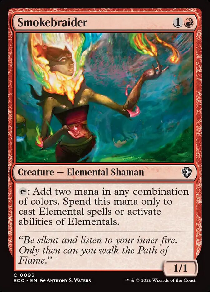 Smokebraider #96 - Lorwyn Eclipsed Commander (ECC)
