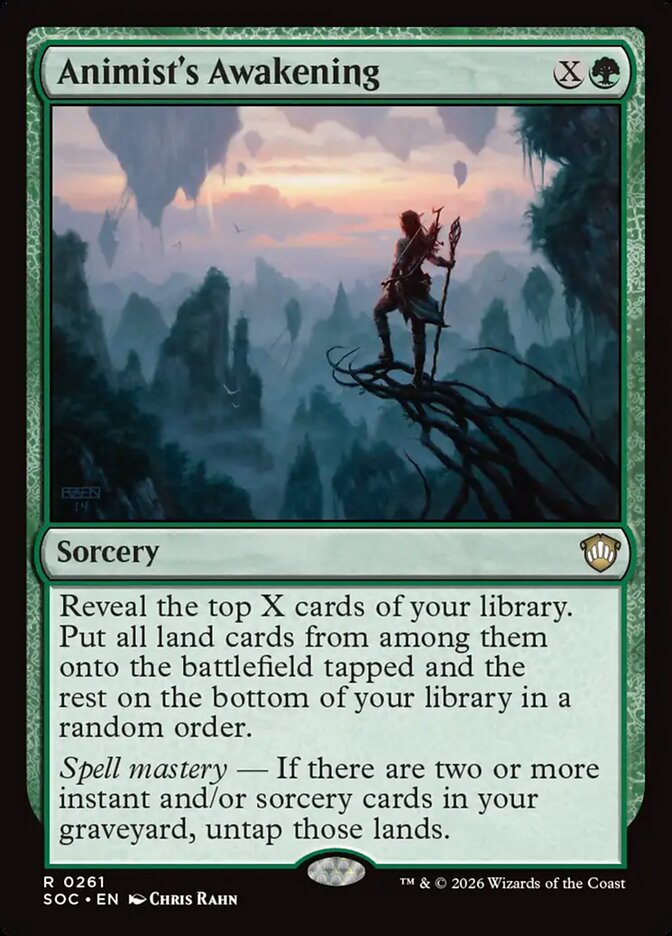 Animist's Awakening - Secrets of Strixhaven Commander (SOC)