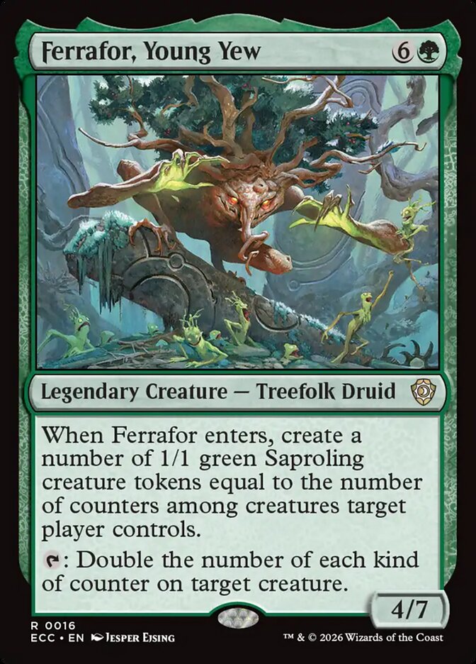 Ferrafor, Young Yew #16 - Lorwyn Eclipsed Commander (ECC)