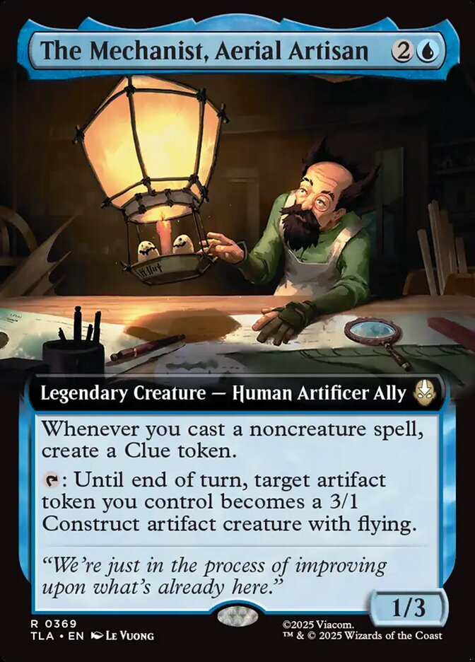 The Mechanist, Aerial Artisan - Avatar: The Last Airbender (TLA)