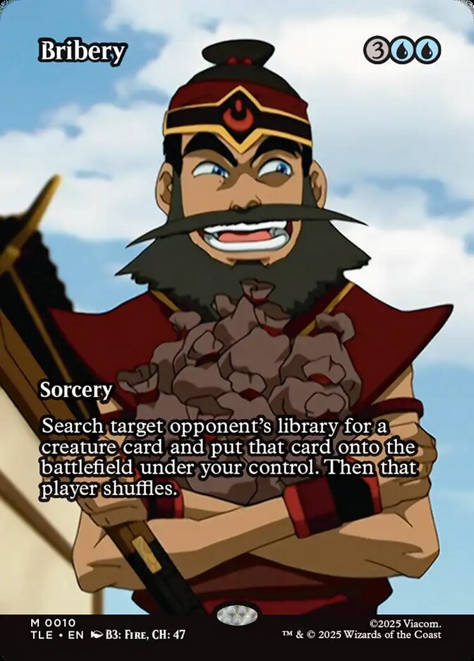 Bribery #10 - Avatar: The Last Airbender Eternal (TLE)