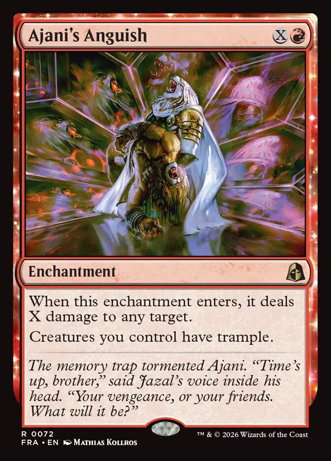 Ajani's Anguish - Reality Fracture (FRA)