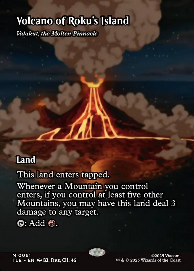 Valakut, the Molten Pinnacle #61 - Avatar: The Last Airbender Eternal (TLE)