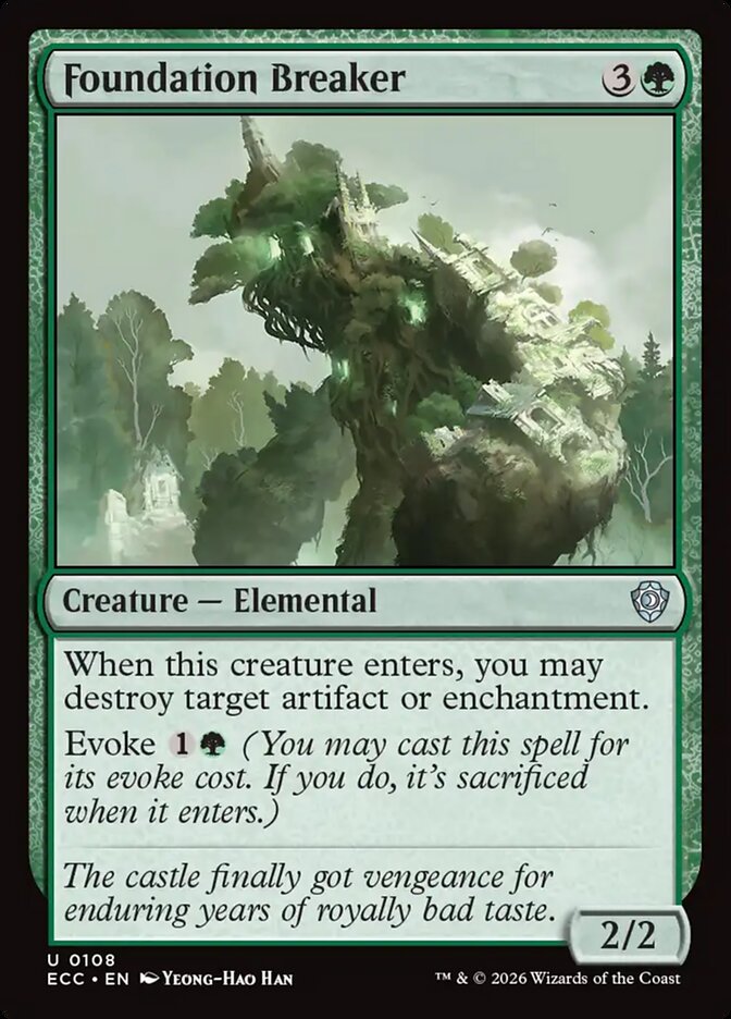 Foundation Breaker - Lorwyn Eclipsed Commander (ECC)