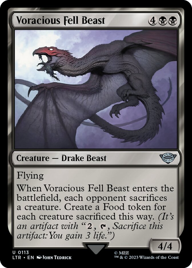 Voracious Fell Beast - The Lord of the Rings: Tales of Middle-earth (LTR)