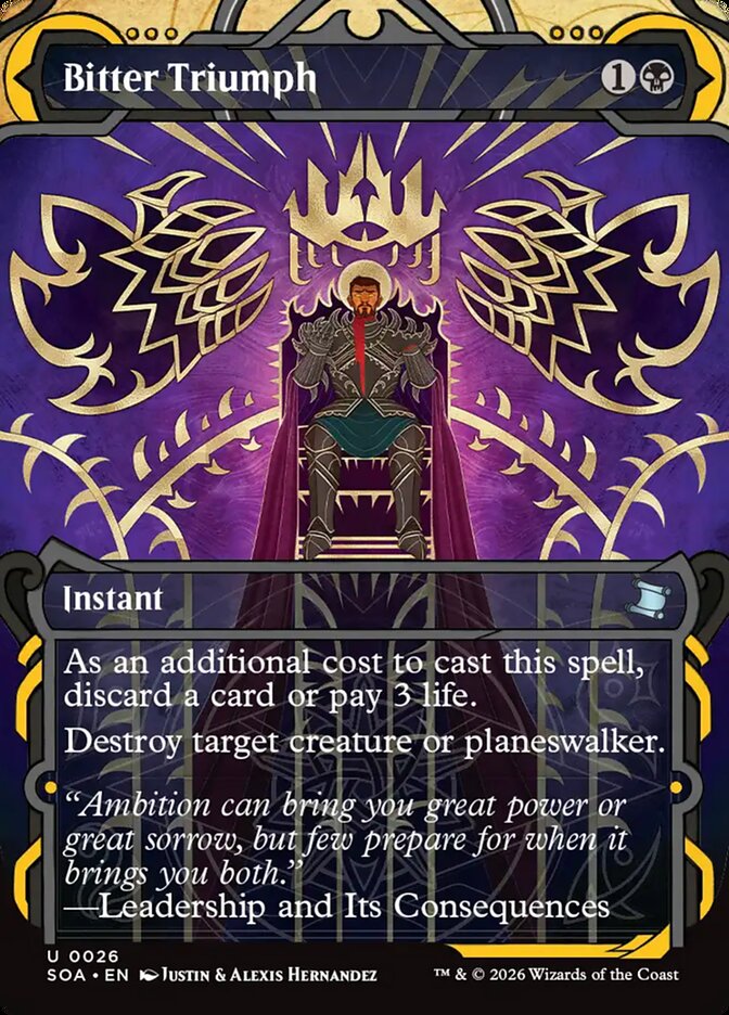 Bitter Triumph #26 - Secrets of Strixhaven Mystical Archive (SOA)