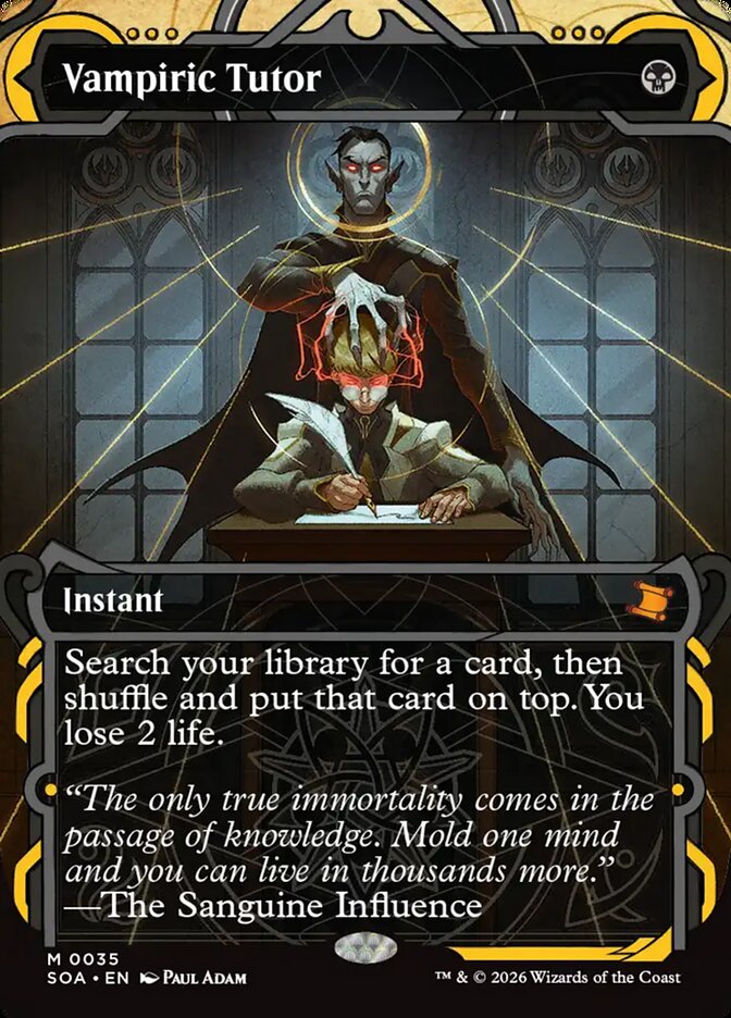 Vampiric Tutor #35 - Secrets of Strixhaven Mystical Archive (SOA)