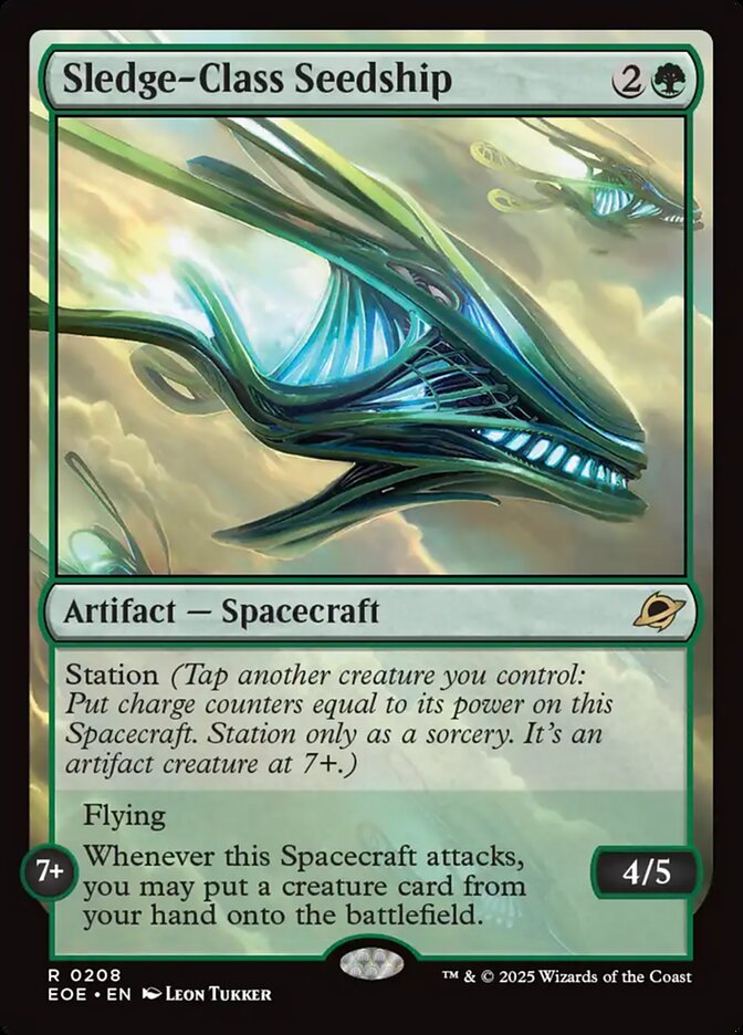Sledge-Class Seedship - Edge of Eternities (EOE)