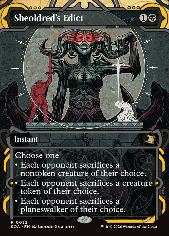 Sheoldred's Edict - Secrets of Strixhaven Mystical Archive (SOA)