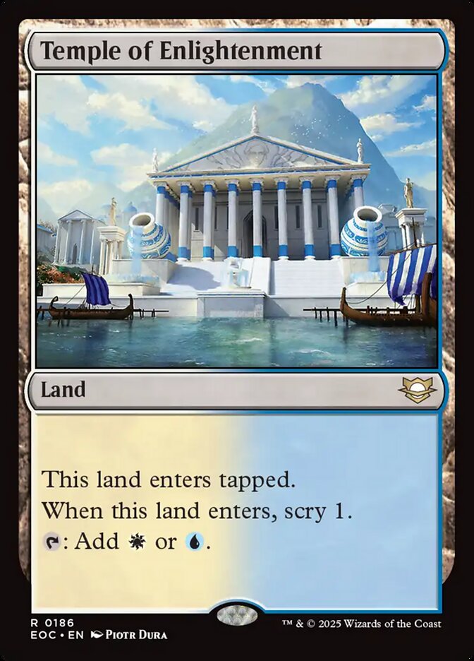 Temple of Enlightenment #186 - Edge of Eternities Commander (EOC)