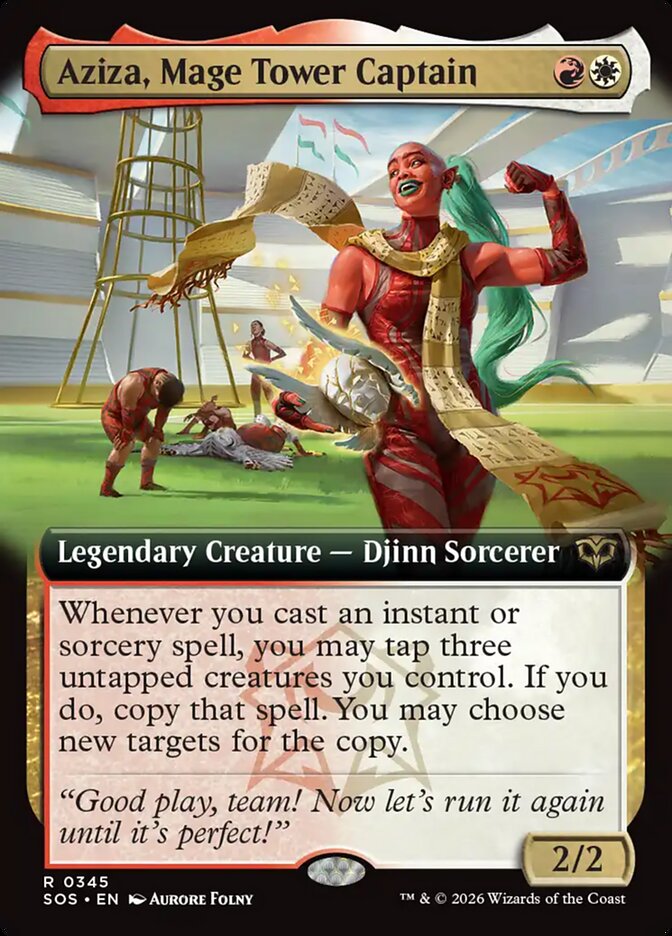 Aziza, Mage Tower Captain - Secrets of Strixhaven (SOS)