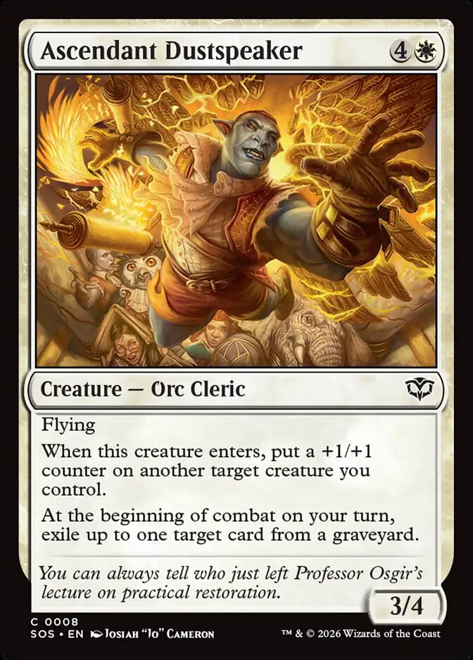 Ascendant Dustspeaker - Secrets of Strixhaven (SOS)