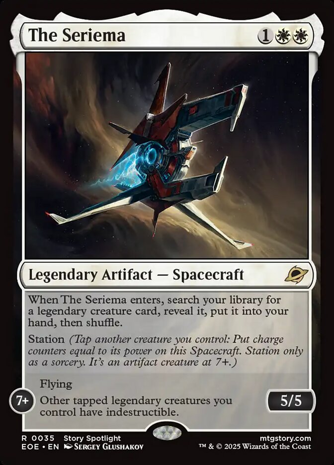 The Seriema - Edge of Eternities (EOE)