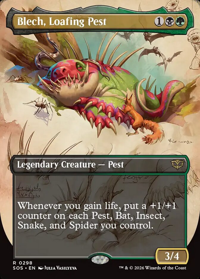 Blech, Loafing Pest - Secrets of Strixhaven (SOS)