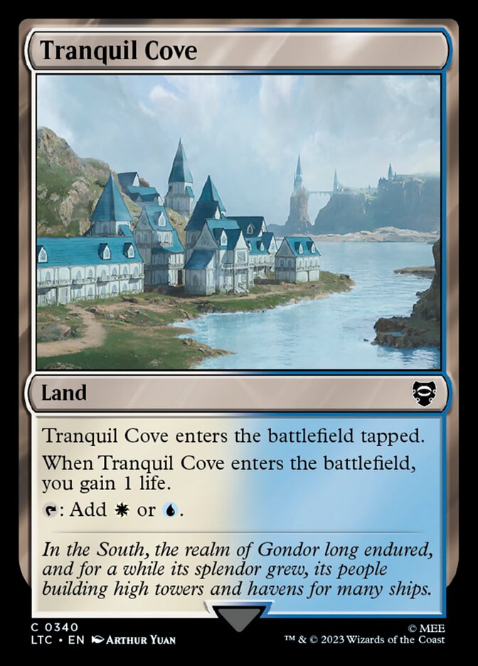 Tranquil Cove #340 - Tales of Middle-earth Commander (LTC)