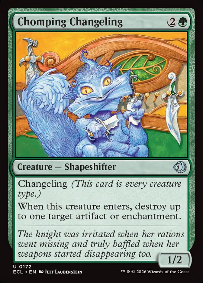 Chomping Changeling - Lorwyn Eclipsed (ECL)