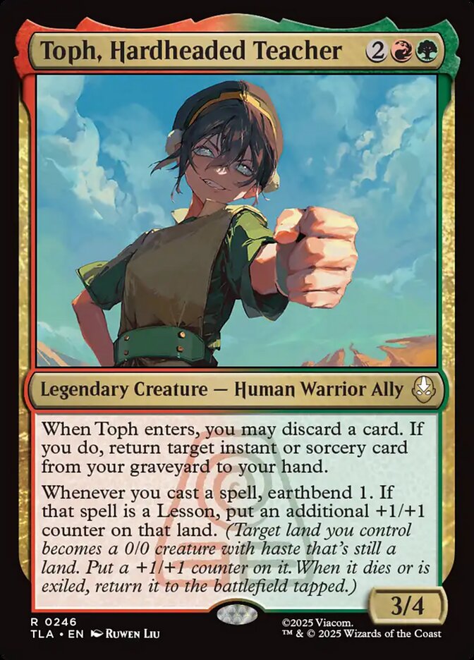 Toph, Hardheaded Teacher - Avatar: The Last Airbender (TLA)