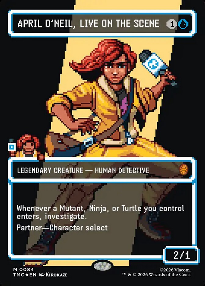 April O'Neil, Live on the Scene #84 - Teenage Mutant Ninja Turtles Eternal (TMC)
