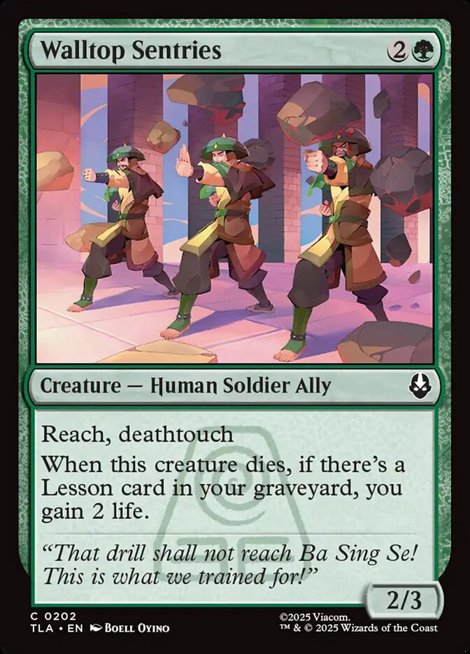 Walltop Sentries - Avatar: The Last Airbender (TLA)
