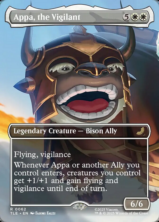 Appa, the Vigilant #62 - Avatar: The Last Airbender Eternal (TLE)