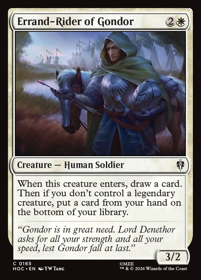 Errand-Rider of Gondor - The Hobbit Eternal (HOC)