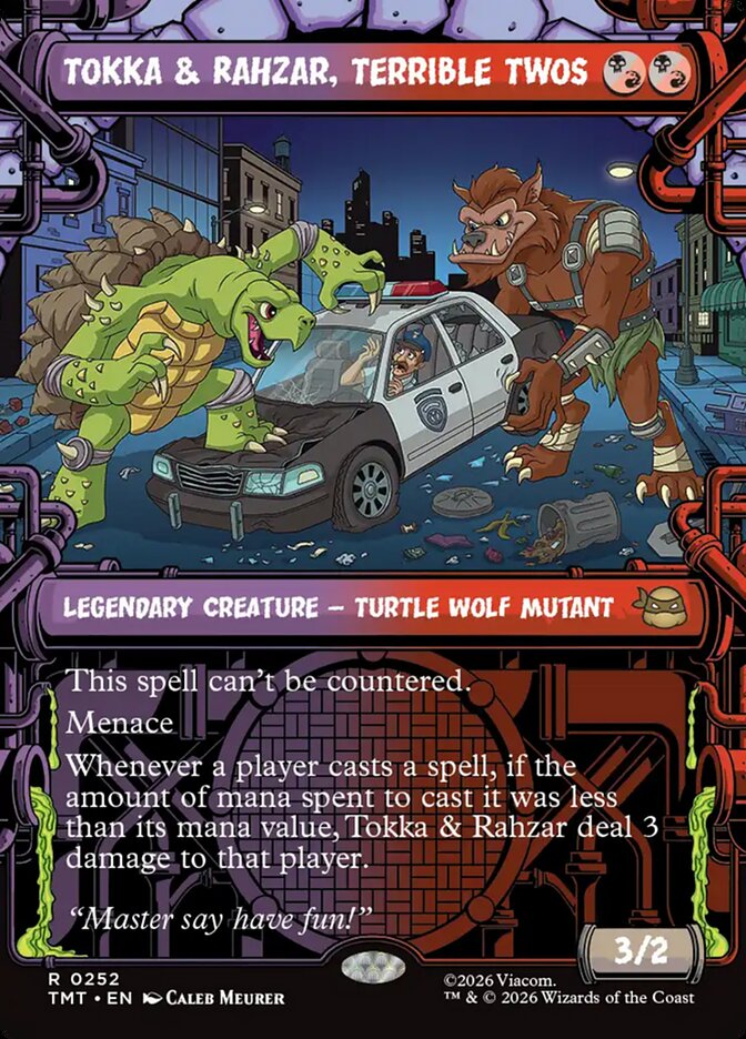 Tokka & Rahzar, Terrible Twos #252 - Teenage Mutant Ninja Turtles (TMT)