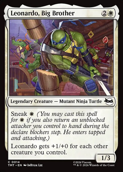 Leonardo, Big Brother - Teenage Mutant Ninja Turtles (TMT)