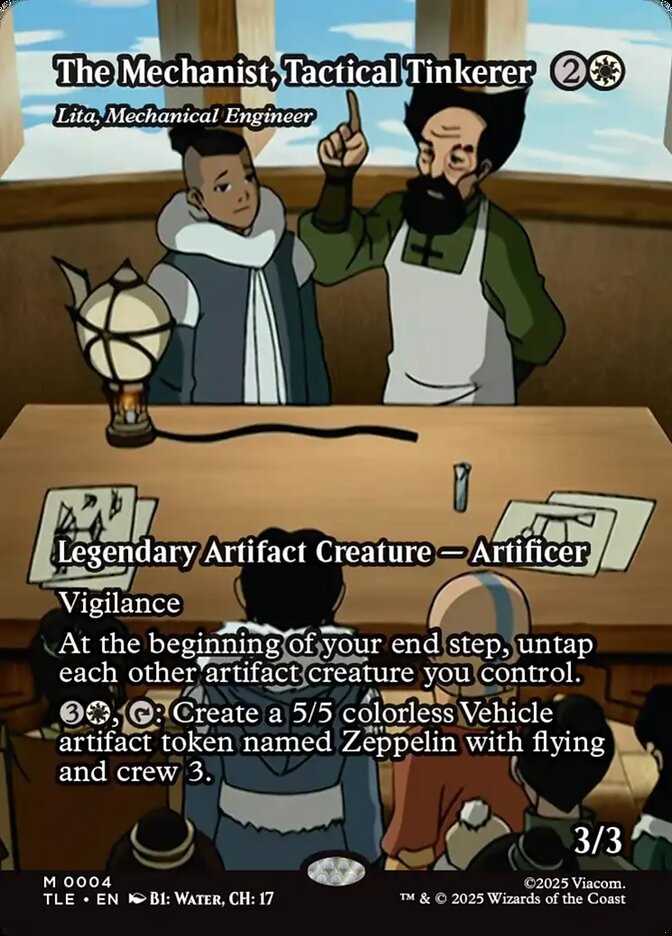Lita, Mechanical Engineer - Avatar: The Last Airbender Eternal (TLE)