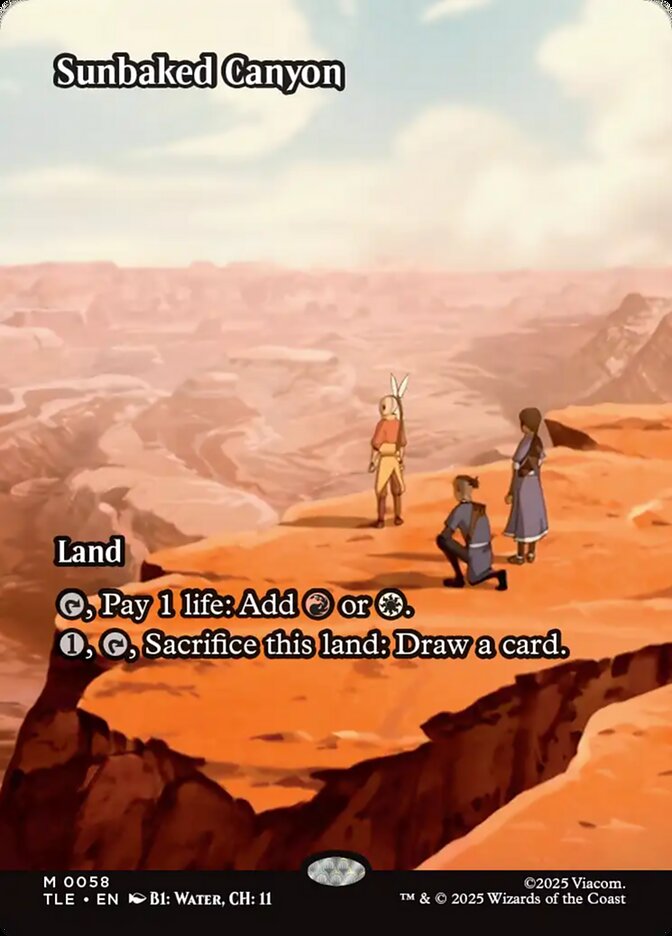Sunbaked Canyon #58 - Avatar: The Last Airbender Eternal (TLE)