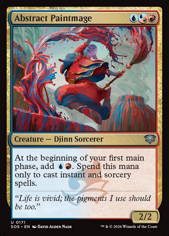 Abstract Paintmage - Secrets of Strixhaven (SOS)