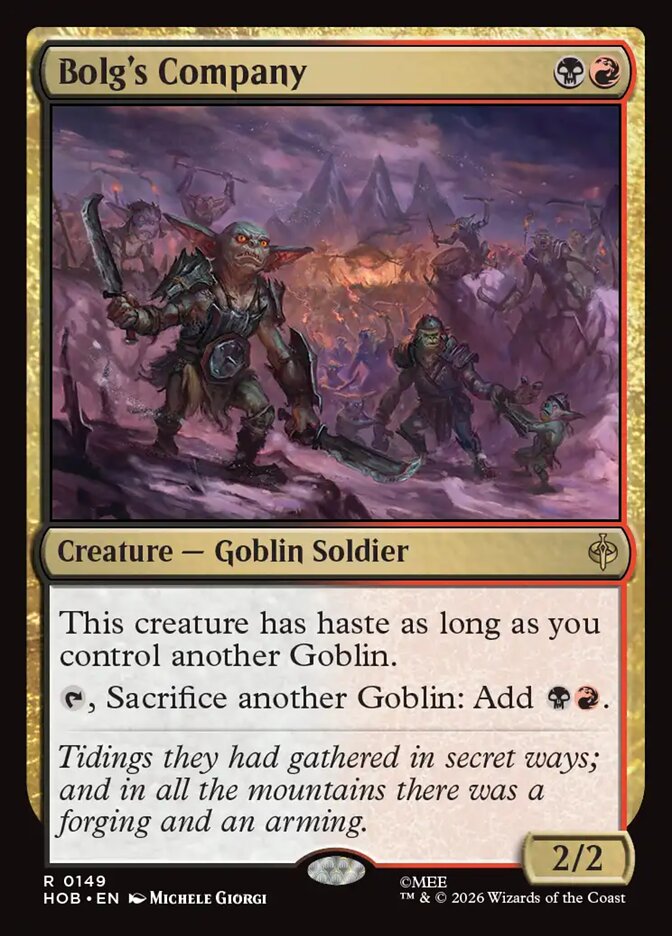 Bolg's Company - The Hobbit (HOB)