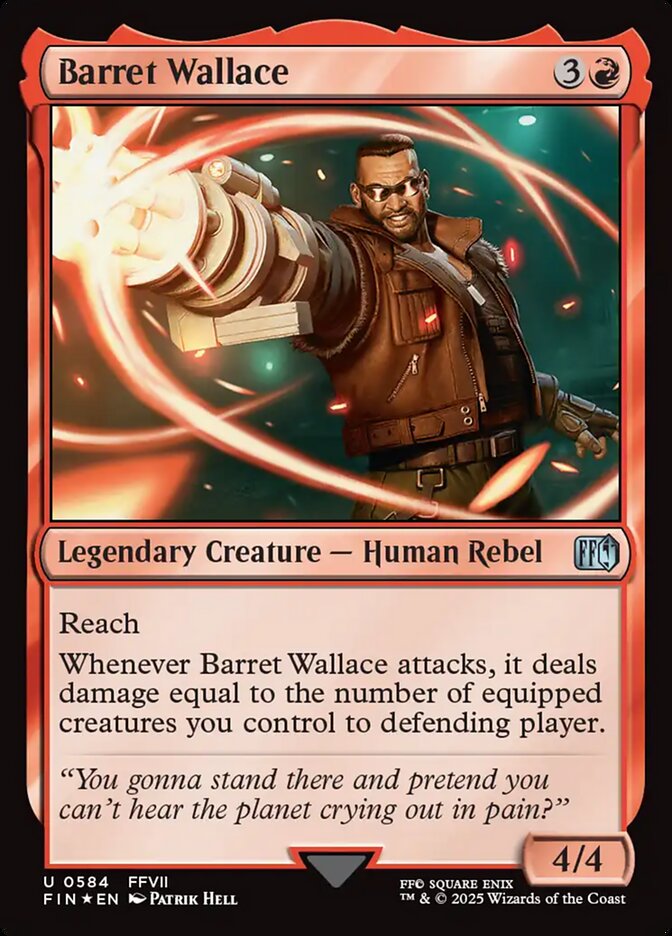 Barret Wallace #584 - Final Fantasy (FIN)