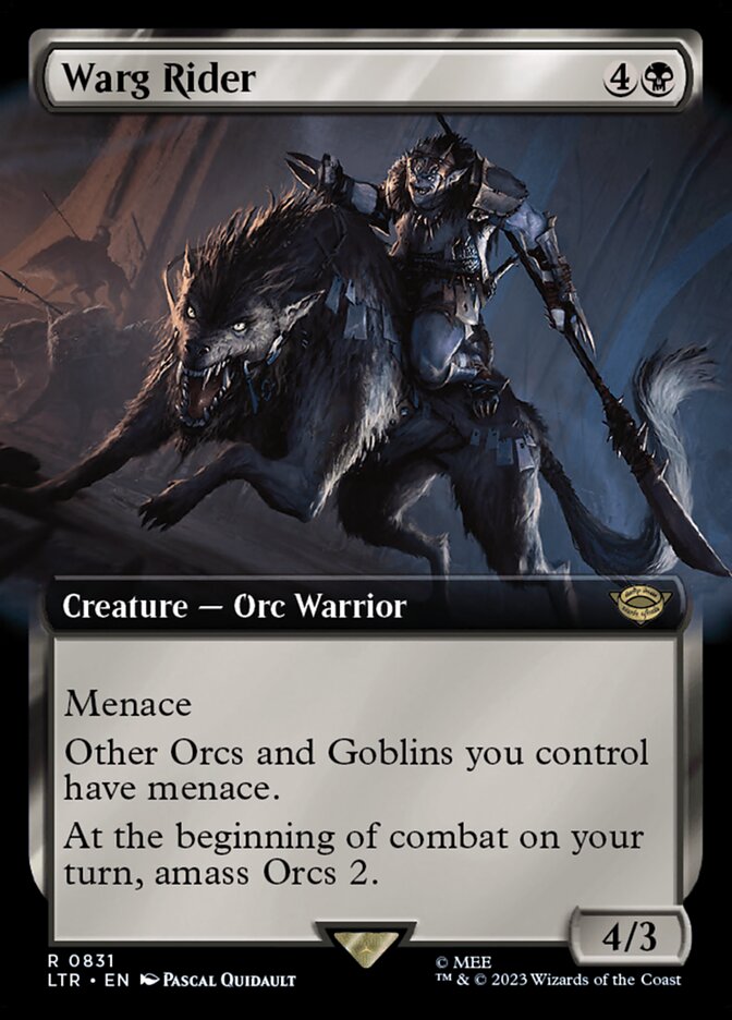 Warg Rider - The Lord of the Rings: Tales of Middle-earth (LTR)