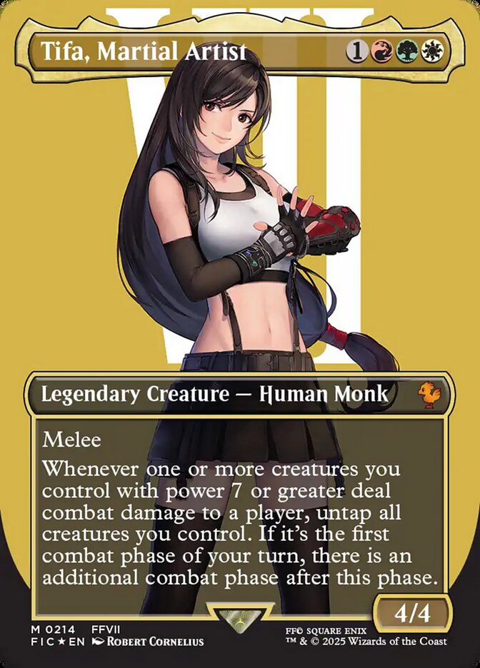 Tifa, Martial Artist #214 - Final Fantasy Commander (FIC)
