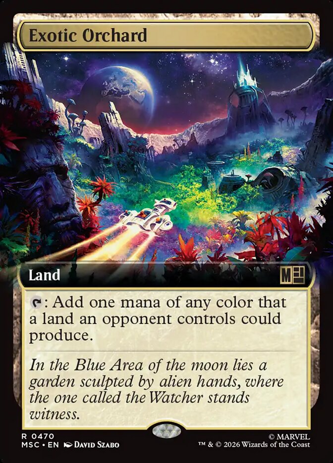 Exotic Orchard - Marvel Super Heroes Commander (MSC)