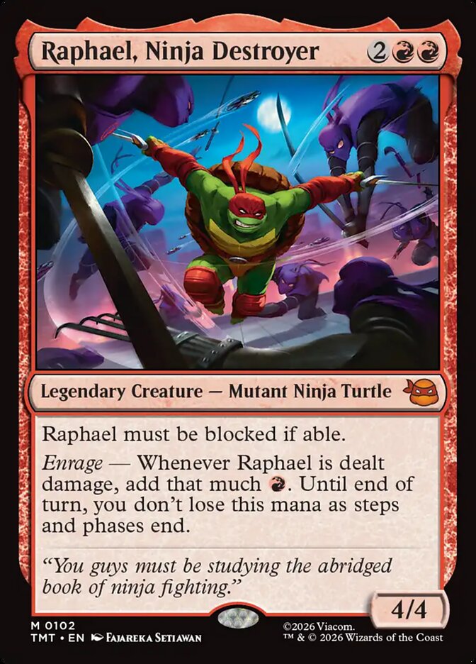 Raphael, Ninja Destroyer - Teenage Mutant Ninja Turtles (TMT)