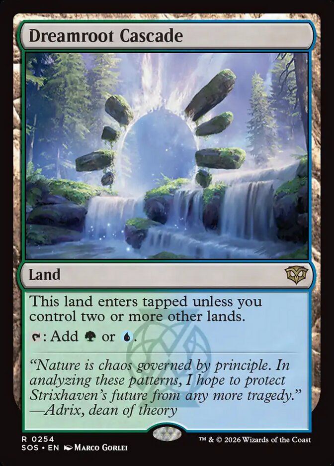 Dreamroot Cascade - Secrets of Strixhaven (SOS)