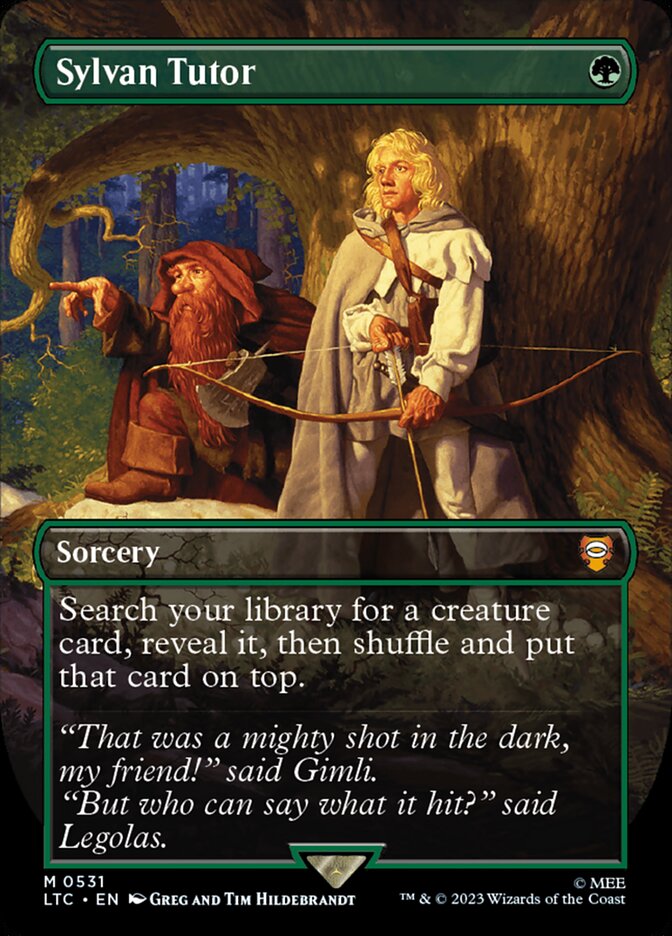 Sylvan Tutor - Tales of Middle-earth Commander (LTC)