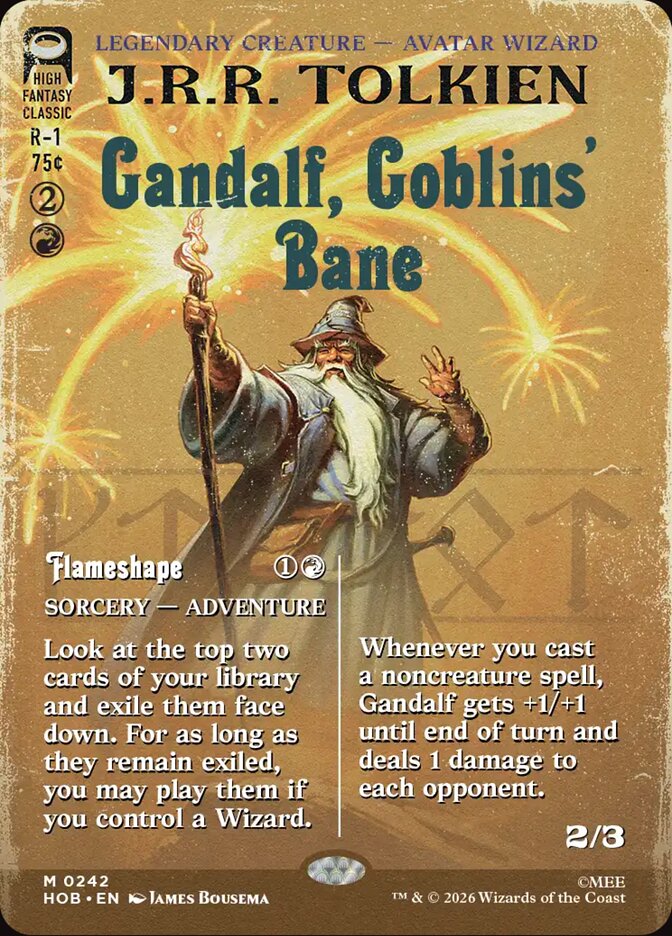 Gandalf, Goblins' Bane // Flameshape - The Hobbit (HOB)