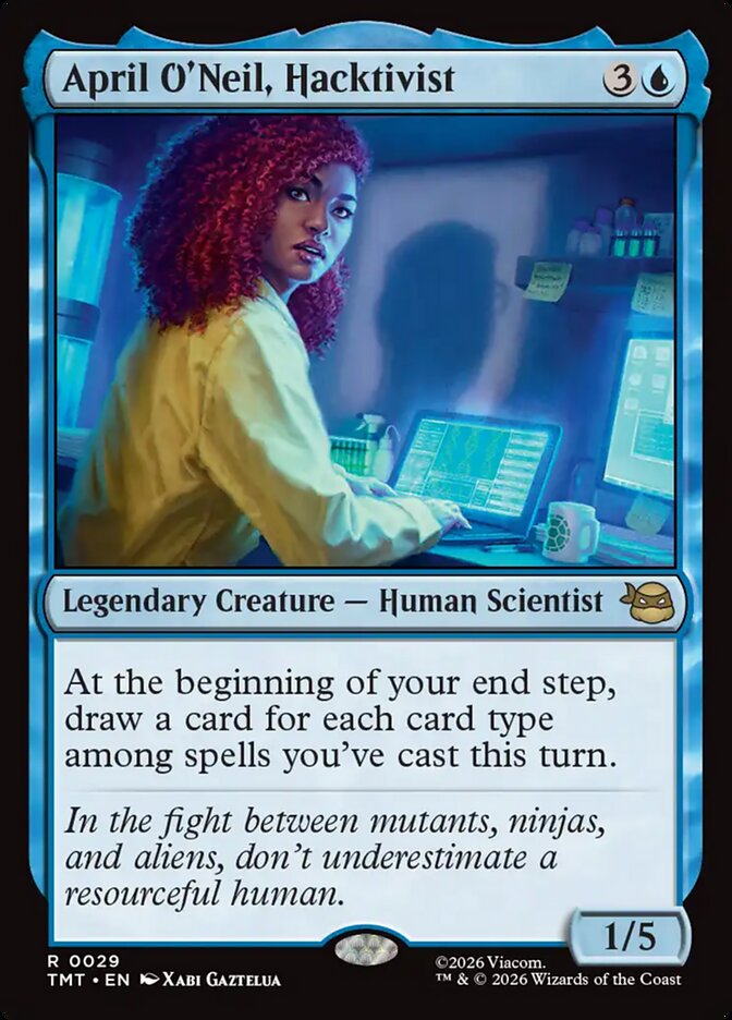 April O'Neil, Hacktivist #29 - Teenage Mutant Ninja Turtles (TMT)