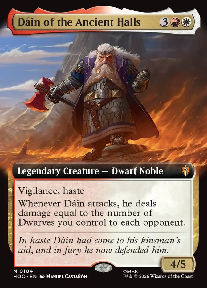 Dáin of the Ancient Halls - The Hobbit Eternal (HOC)