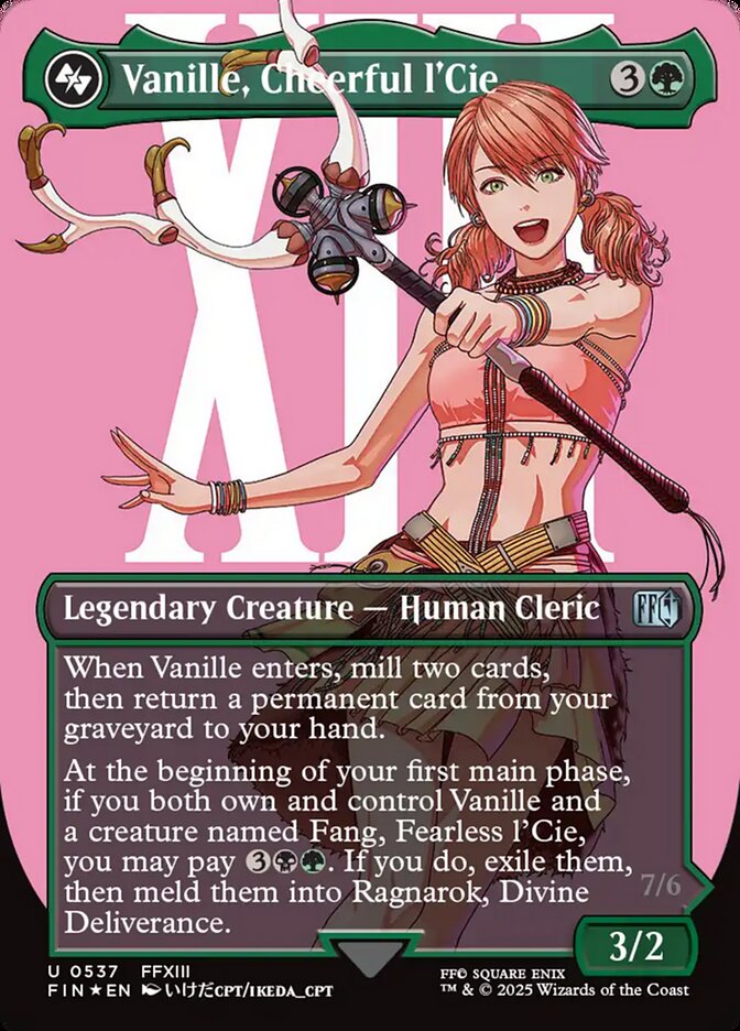 Vanille, Cheerful l'Cie - Final Fantasy (FIN)