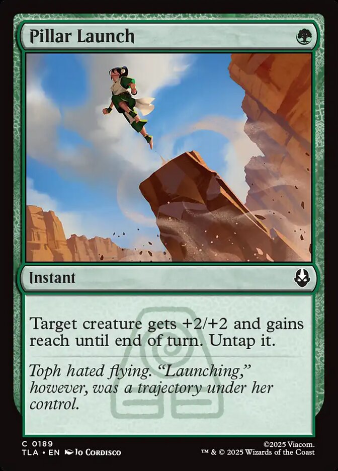 Pillar Launch - Avatar: The Last Airbender (TLA)
