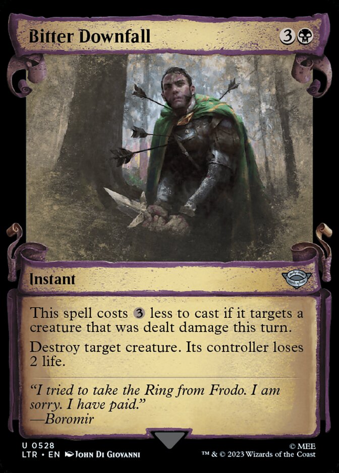 Bitter Downfall - The Lord of the Rings: Tales of Middle-earth (LTR)