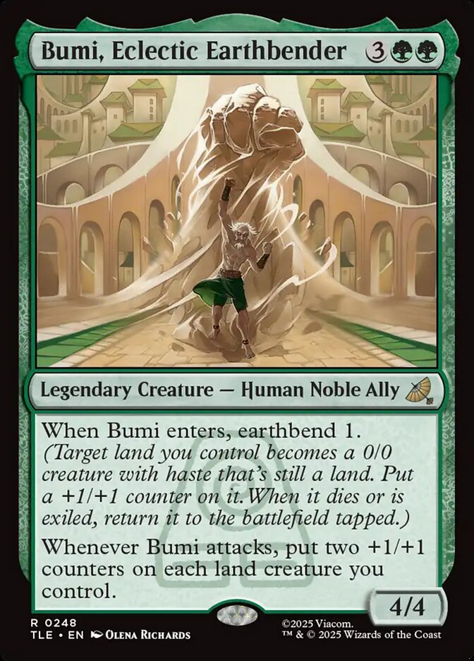 Bumi, Eclectic Earthbender #248 - Avatar: The Last Airbender Eternal (TLE)