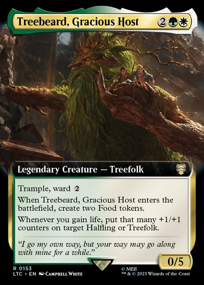 Treebeard, Gracious Host #153 - Tales of Middle-earth Commander (LTC)