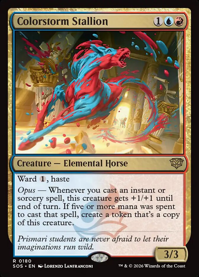 Colorstorm Stallion - Secrets of Strixhaven (SOS)