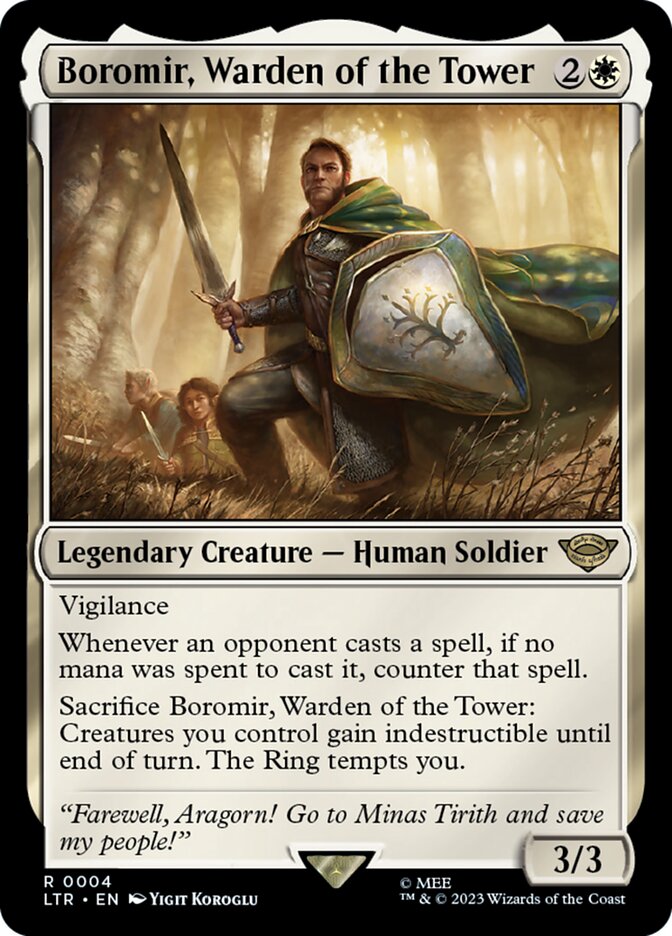 Boromir, Warden of the Tower - The Lord of the Rings: Tales of Middle-earth (LTR)